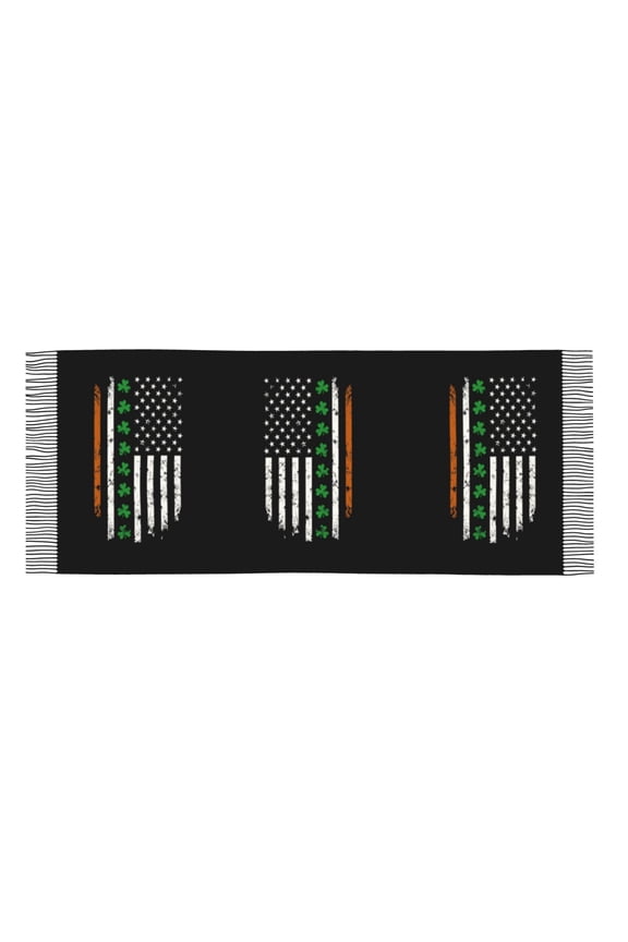 Womens Irish America Flag Scarf Shawl Wraps Soft Warm Shawls
