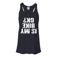 thumbnail image 1 of Womens Is My Bike OK Okay? Flowy Racerback Tank Top T-Shirt, 1 of 1