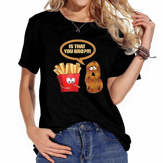 Womens Is That You Bro Shirt - Funny Potato Shirt