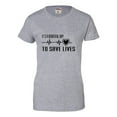thumbnail image 1 of Womens It's A Beautiful Day To Save Lives T-Shirt, 1 of 1