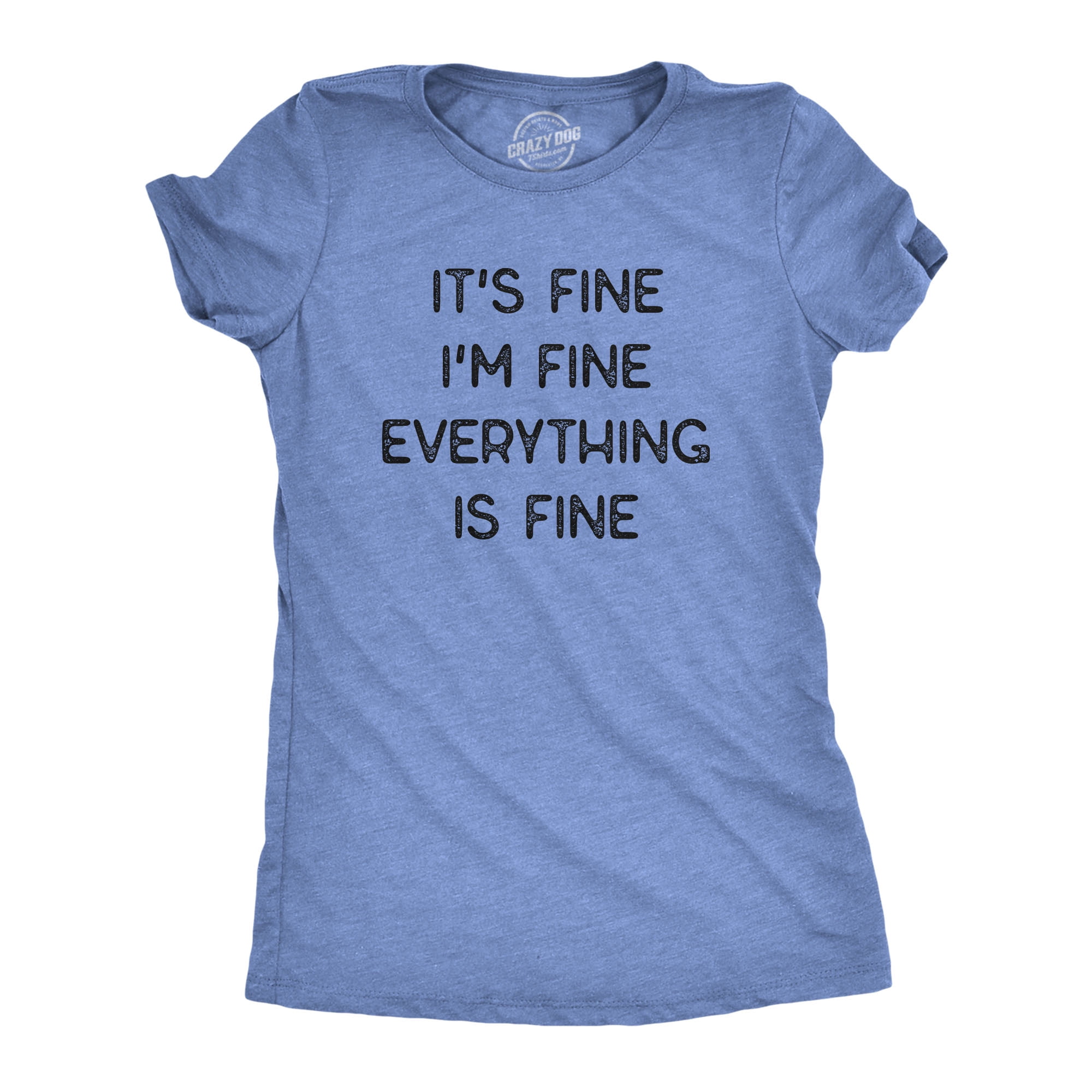 Everything is Fine Thanks to Wine Women's Fashion Relaxed V-Neck T-Shirt  Tee Charcoal Grey Small at  Women's Clothing store