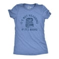 thumbnail image 1 of Womens Its Not Hoarding If Its Books T Shirt Funny Nerdy Reading Lovers Tee for Ladies Womens Graphic Tees, 1 of 9