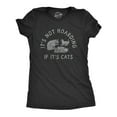 thumbnail image 1 of Womens Its Not Hoarding If Its Cats T Shirt Funny Purring Kitten Lovers Tee for Ladies Womens Graphic Tees, 1 of 9