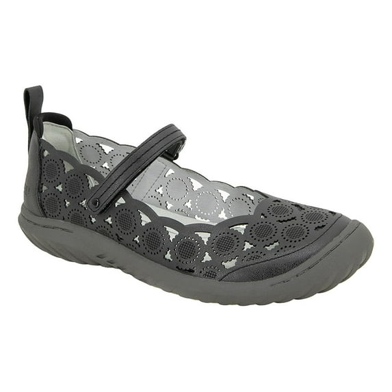 Jambu Anne Women's Flats Black Shimmer Size 9 M
