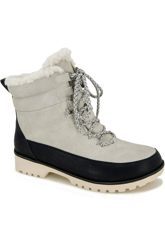 Womens JBU by Jambu Alaska Waterproof Shoe Size: 6.5 Stone White Boots