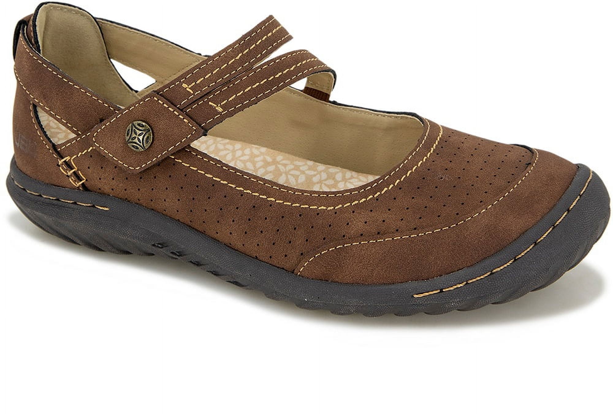 Womens JBU by Jambu Fawn Shoe Size 9.5 Dark Brown Flats
