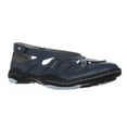 thumbnail image 1 of Womens JBU by Jambu Juniper Flower Cutout Cushioned Sport Flats - Denim Blue, 1 of 6
