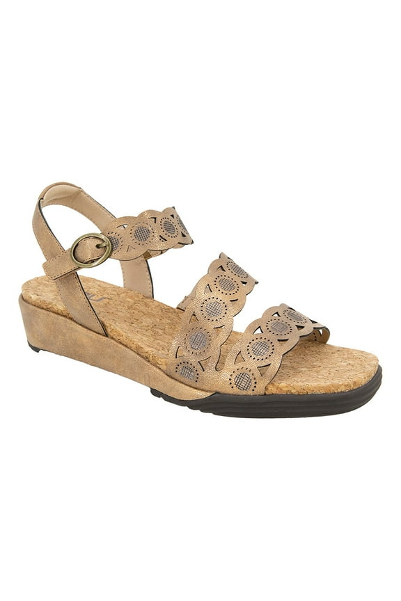 Jambu Winona Women's Sandals Bronze Shimmer Size 8.5 M