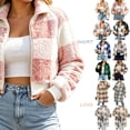 thumbnail image 1 of Womens Jacket Dqueduo Women's Fashion Long Sleeve Winter Leisure Refined Casual Jacket , Multiple Styles Pink L, 1 of 8