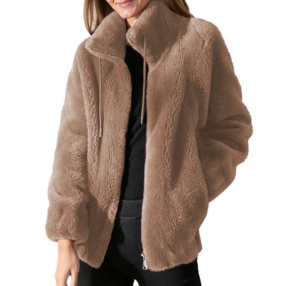 Womens Jacket Winter Coats Hooded Cardigan Sweaters BW2, L