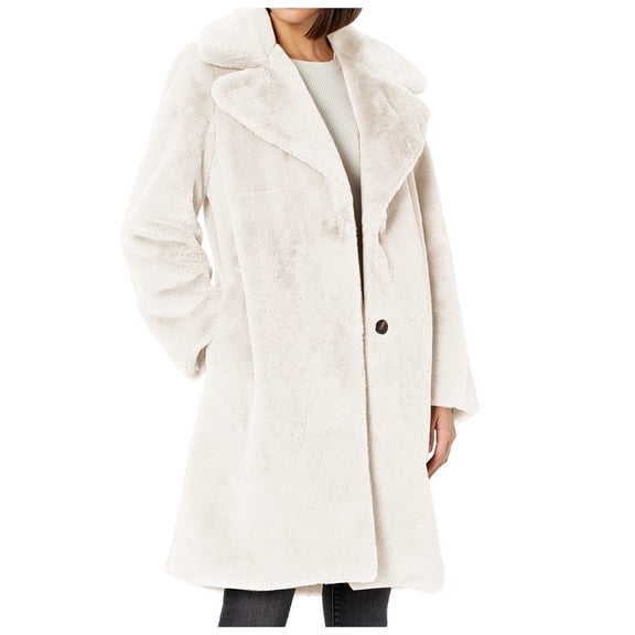 Womens Jacket Winter Coats Hooded Cardigan Sweaters White, XXL