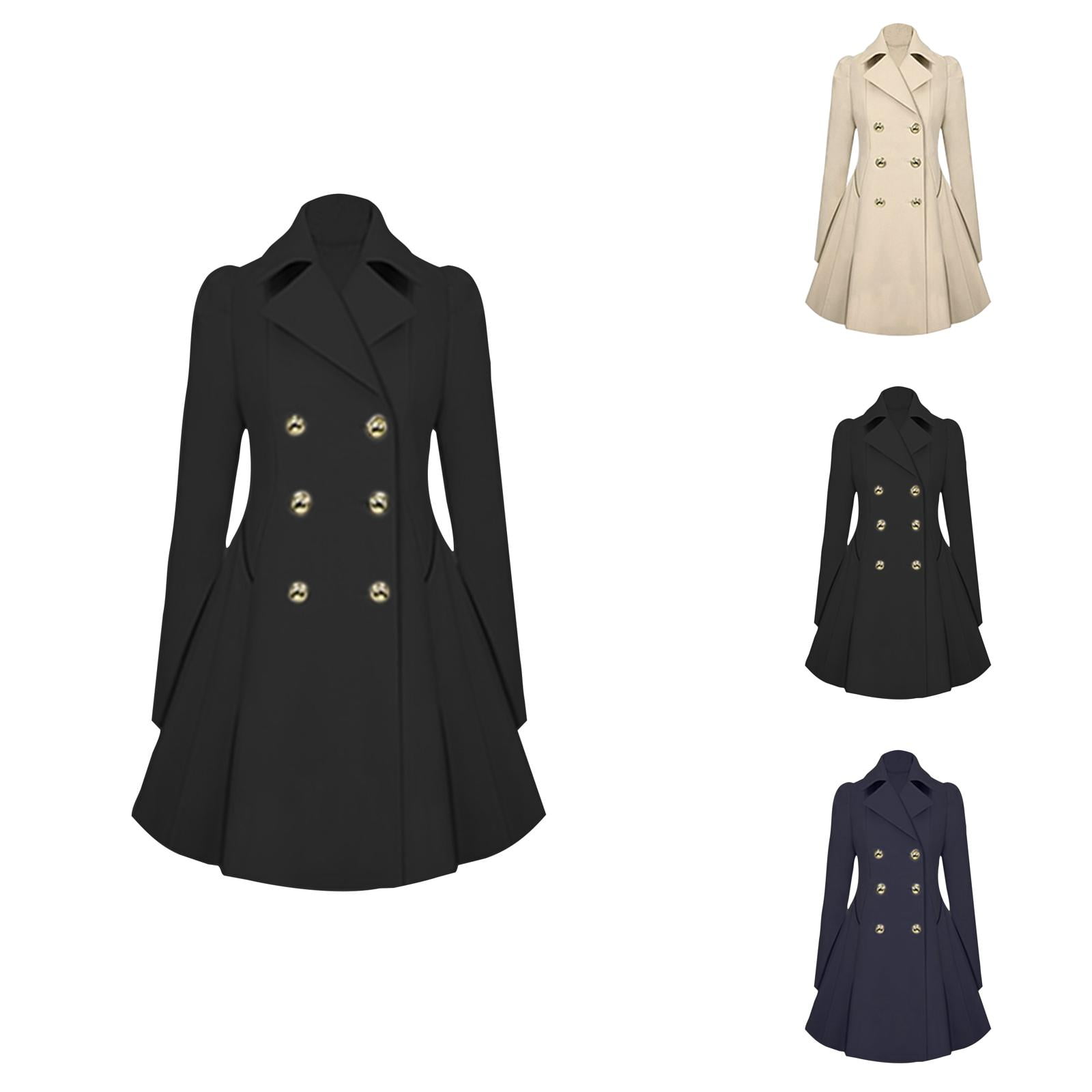 Womens Jackets Fall Jackets for Women 2025 Women's Trench Coat