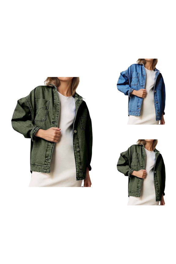 Womens Jackets Lightweight Jacket Women Women's Vintage Suede Moto Jacket - Leather-Look Cropped Biker Coat, Autumn Winter Streetwear