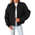 thumbnail image 1 of Womens Jackets Spring Fashion Cute Jacquard Coats Zip Up Jackets Dressy Casual, 1 of 9