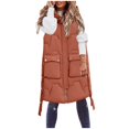 thumbnail image 1 of Womens Jackets With Hood Packable Long Womens Winter Coat Warm Packable Down Jacket Full Length Down Coats For Women, 1 of 5