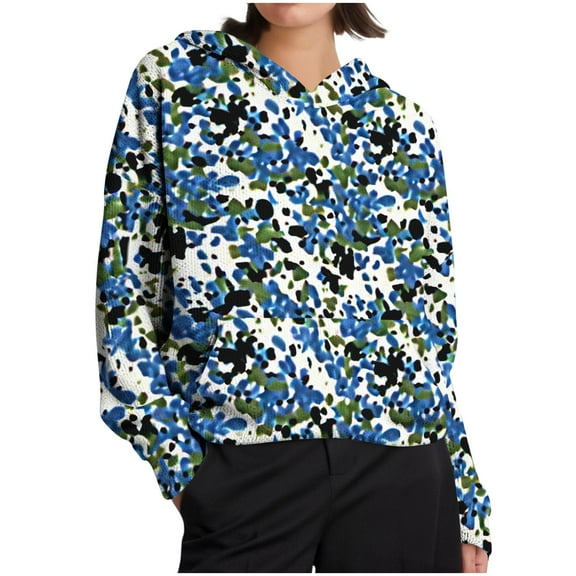 Womens Jacquard Varsity Jackets Open Front Full-Zip Jackets Polar Soft Fleece Cardigan Relaxed Fit Blazer Comfy Fall Wind Resistant Windbreaker Sweater Jacket