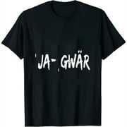 Womens Jaguar Pronounced Ja-gwar T-Shirt Black Small