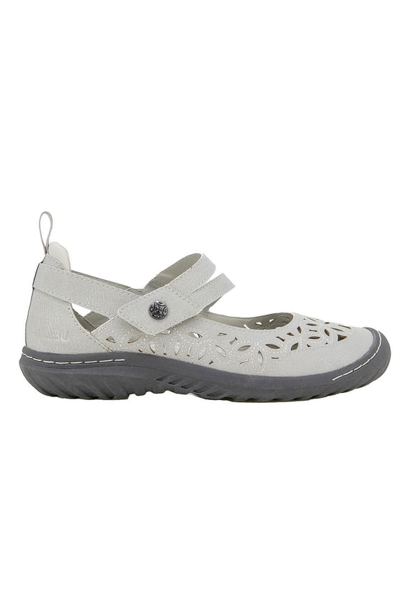Womens Jambu BELLEROSE ENCORE Shoe Size: 6.5 Light Grey Flats