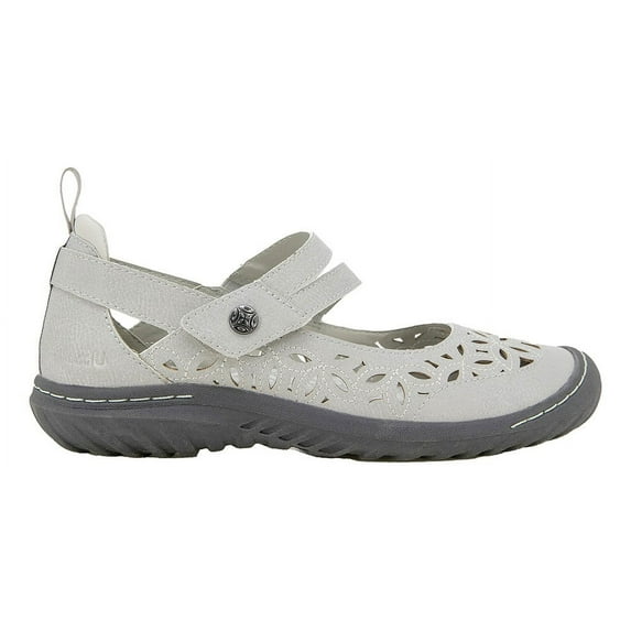 Womens Jambu BELLEROSE ENCORE Shoe Size: 7.5 Light Grey Flats