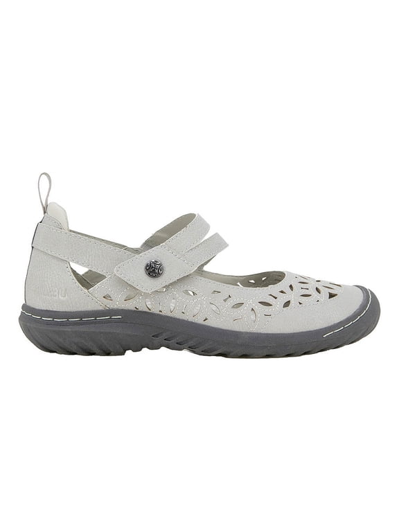 Womens Jambu BELLEROSE ENCORE Shoe Size: 8 Light Grey Flats