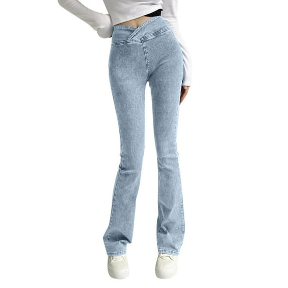Womens Jean Leopard Denim for Women Overall Oversized Capri Jeans Harajuku Jeans for Women Capris for Women with Pockets A, XS