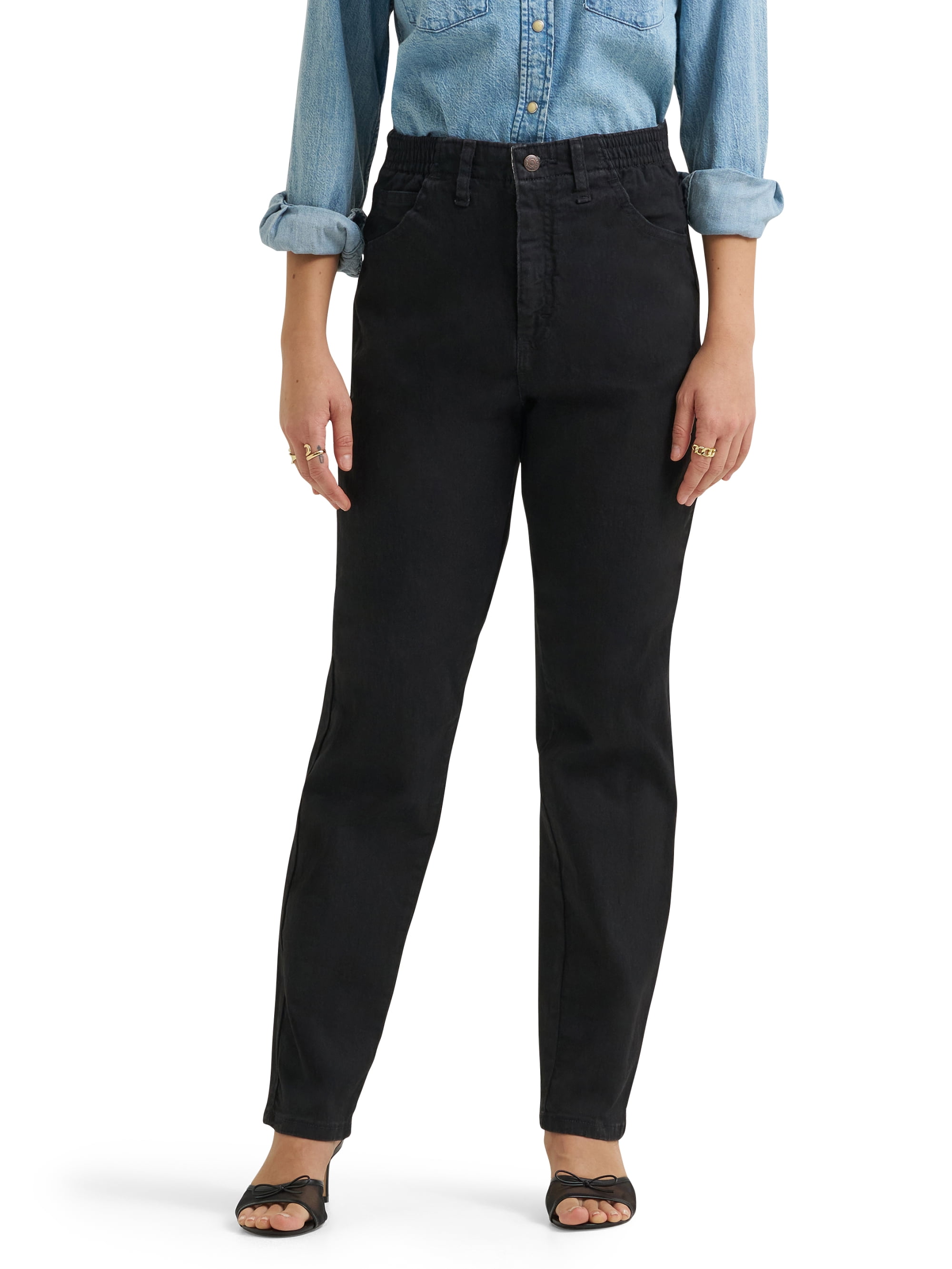 Lee® Women's and Plus Side Elastic Denim Jeans