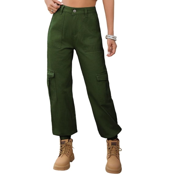 Womens Jeans With Pocket 2026 Summer Spring Elastic High Waist Joggers For Climbing And Training