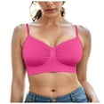 thumbnail image 1 of Womens Jelly Wireless Bras Seamless T-Shirt Bra No Underwire Full Coverage Pullover Bralettes Supportive Sports Bras, 1 of 5