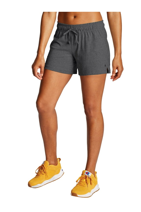 Womens Jersey Short L Granite Heather