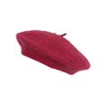 thumbnail image 1 of Womens Jeweled Beret Cap - Hot Pink, 1 of 2
