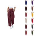 thumbnail image 1 of Womens Jogger Sweatpants 2026 Trendy Elastic High Waist Breathable Relaxed Fit Sweat Pants with Pockets Trousers, 1 of 9