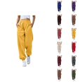 thumbnail image 1 of Womens Jogger Sweatpants 2026 Trendy Elastic High Waist Breathable Relaxed Fit Sweat Pants with Pockets Trousers, 1 of 5