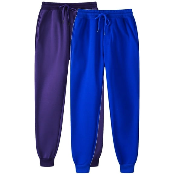 Womens Joggers Pants Elastic Waisted Sweatpant with Pockets Casual Active Workout Running Gym Jogger Basic Sports Trousers