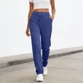 thumbnail image 1 of Womens Joggers with Pockets Drawstring Sweatpants Women for Lounging Jogging Workout and Gym, 1 of 7