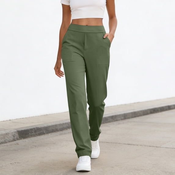 Womens Joggers with Pockets Drawstring Sweatpants Women for Lounging Jogging Workout and Gym