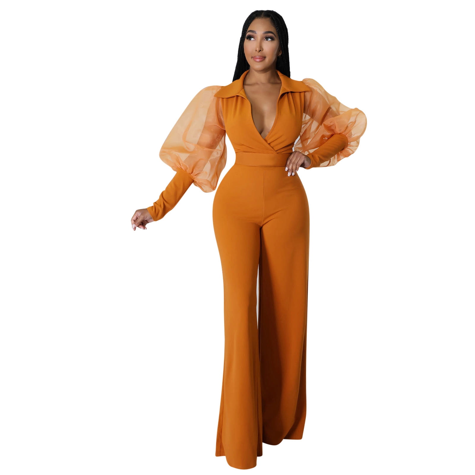 Long sleeve summer jumpsuit cheap