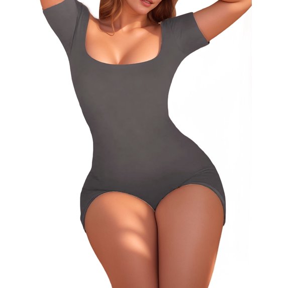 Womens Jumpsuits Shorts Rompers Workout Bodysuits Yoga Summer Fashion Vacation Outfits Clothes 2025 Grey S