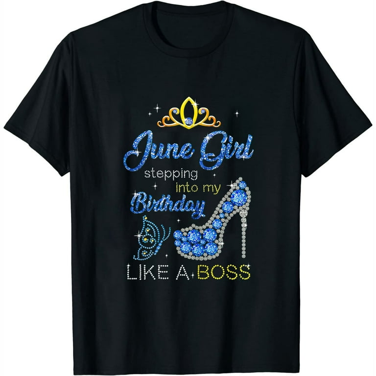 Womens April Girl Stepping Into My Birthday Like A Boss Gift Shirt Womens April Girl Stepping Into My Birthday Like A Boss Gift Shirt