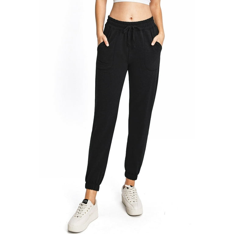 Juniors black sweatpants sale
