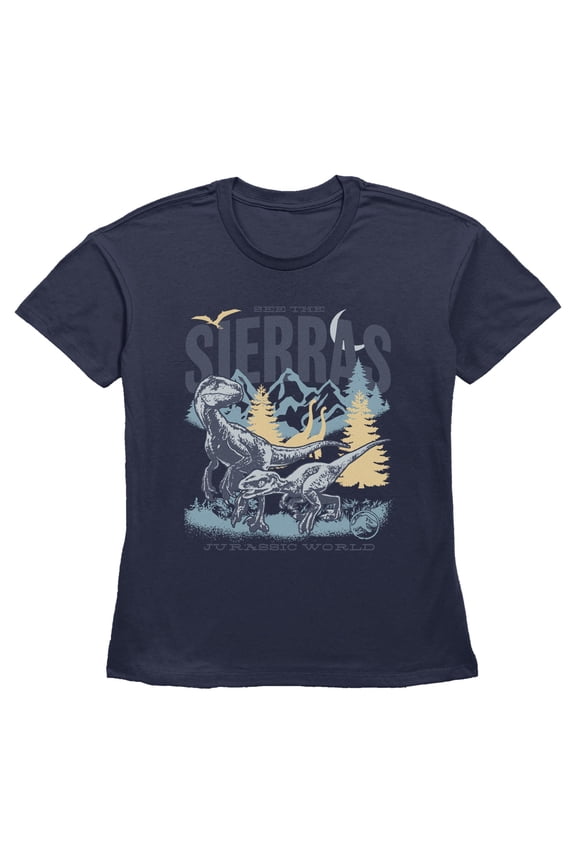 Womens Jurassic Park: Dominion See The Sierras T Shirt