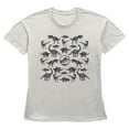 thumbnail image 1 of Womens Jurassic World Ink Dino Pattern T Shirt, 1 of 3