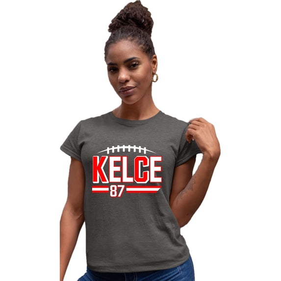 Womens KC Kelce Deluxe Soft T-Shirt
