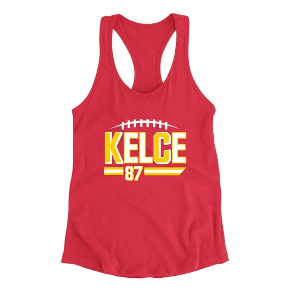 Womens KC Kelce Sleeveless Tank Top T-Shirt