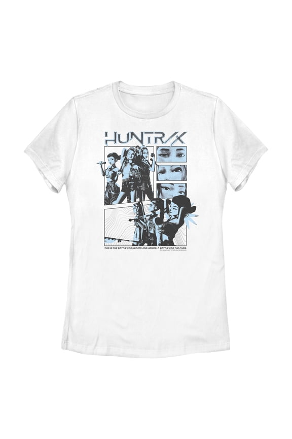Womens KPop Demon Hunters A Battle For The Fans T Shirt
