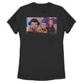 thumbnail image 1 of Womens KPop Demon Hunters Angry Trio Scene T Shirt, 1 of 4