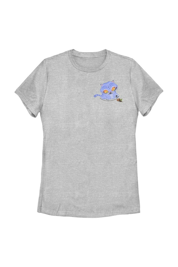 Womens KPop Demon Hunters Mischievous Derpy Pocket T Shirt