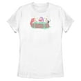 thumbnail image 1 of Womens KPop Demon Hunters Rumi, Mira and Zoey Relaxing T Shirt, 1 of 4