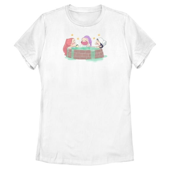 Womens KPop Demon Hunters Rumi, Mira and Zoey Relaxing T Shirt