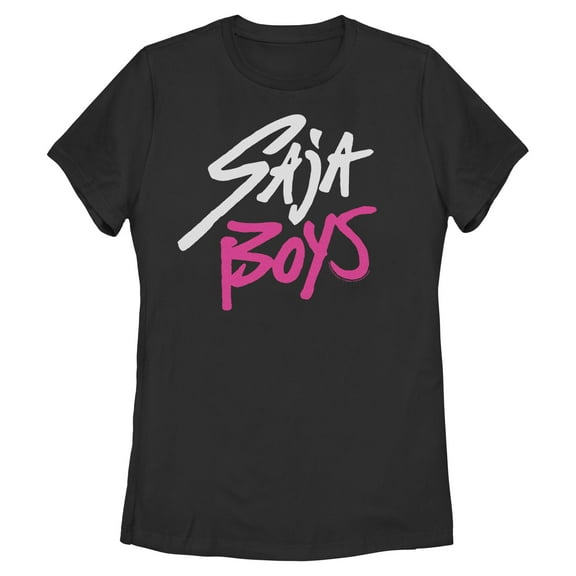 Womens KPop Demon Hunters Saja Boys Logo T Shirt