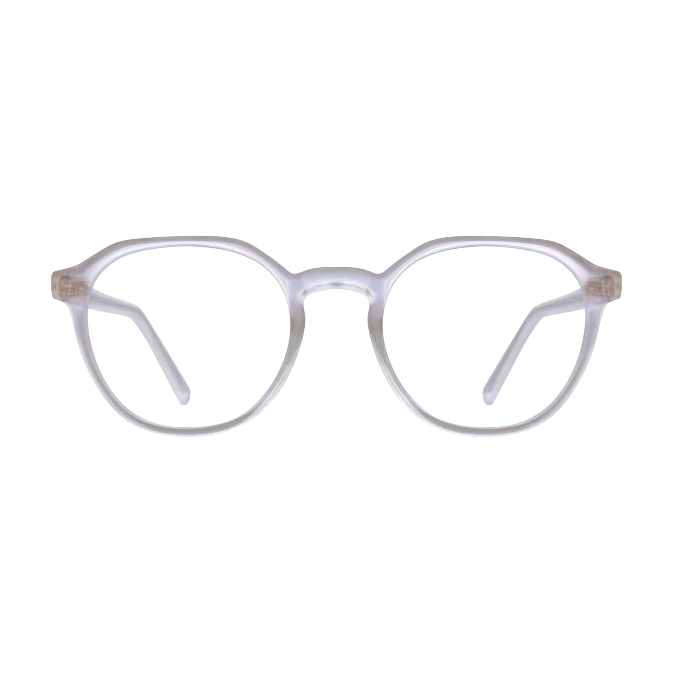 Womens Kathryn Rx'ble Eyeglasses with Case, AMBER